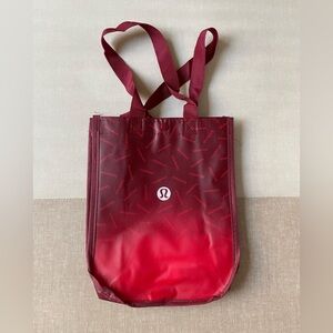 Lululemon Shopping Tote Bag Red - Small